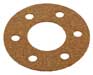 Fuel Safe Round Gasket, 6 Bolt, 2" Bolt Circle