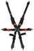 G-Force 6-Point FHR Sedan 2/3x2 FIA Harness, Pull Down