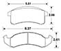 Hawk Brake Pad, 93 Camaro/Firebird, GM (D505)