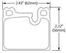 Hawk Brake Pad, Alfa, BMW, Porsche, Volvo (D31, D58, D861)