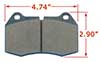 Hawk Brake Pad, BMW E31, Nissan Skyline GTR (D639)