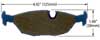 Hawk Brake Pad, BMW Rear (D279)