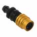 Quick-Disconnect Socket to 1/2" Push-Lock Hose Barb, EPDM