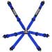 Lifeline Becketts 6-Point 2x2 Pull Up FIA Harness, Blue