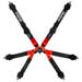 Lifeline Stowe 6-Point 2x2 Formula FIA Harness, Black
