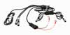AiM ACC3 Split Harness 3, 3x M + 2x F 712 + Pwr/Gnd