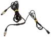 AiM 7-Pin SmartyCam to 5-Pin CAN Cable with In-Line Mic, 4M
