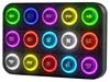 AiM K15 Compact 15 Button Keypad for PDM Units