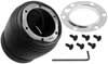 thumbnail interactive-video image 1 of MOMO 7004 Steering Wheel Hub Adapter For Porsche 944, 968, 964 - Black 1 of 11