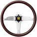 MOMO Heritage Grand Prix Wood Steering Wheel, 350mm
