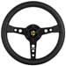 MOMO Prototipo Tuning Steering Wheel, Black Spoke, 320mm