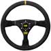 OMP WRC Mid-Depth Steering Wheel, Suede, 350mm (13.8")