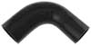 Black Silicone Hose, 2 3/8 x 2" 90 deg. Reducing Elbow