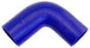 Blue Silicone Hose, 2 1/2" x 2 1/4" 90 deg. Reducing Elbow