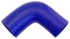 Blue Silicone Hose, 2 3/4" x 2 1/2" 90 deg. Reducing Elbow