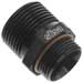 Setrab M22 to 3/4 BSP Adapter, Straight, Black