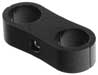 Setrab Billet Hose Separator, 10AN, Black