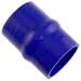 Blue Silicone Hump Hose, 2 1/2 inch ID