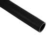 Black Silicone Hose, Straight, 1 1/2 inch ID, 1 Foot Length