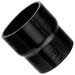 Black Silicone Hose, 4 1/2 x 4.00 inch ID Straight Reducer