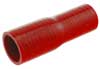 Red Silicone Hose, 1 1/2 x 1 1/4 inch ID Straight Reducer