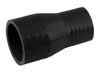 Black Silicone Hose, 2 x 1 1/2 inch ID Straight Reducer