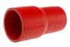 Red Silicone Hose, 2 x 2 1/2 inch ID Straight Reducer