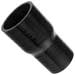 Black Silicone 2 3/8 x 2" ID Straight Reducer, 4" Length