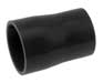 Black Silicone Hose, 2 1/2 x 2 1/4 inch ID Straight Reducer