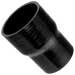 Black Silicone Hose, 3 1/2 x 3 inch ID Straight Reducer