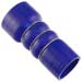 Blue Silicone 350F CAC Reducer Hose, 2.50 x 2.00" ID, 6" L