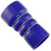 Blue Silicone 350F CAC Reducer Hose, 3.00 x 2.50" ID, 6" L