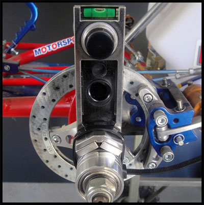 Auto Racing Supplies on Large Photo Of Sniper V2 Inox Laser Alignment System For Karts