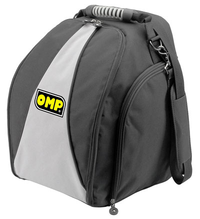 Auto Racing Supplies on Large Photo Of Omp Hans Helmet Bag With Visor Sleeve  Pegasus Part No