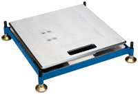 Intercomp 15x15 Steel Scale Pad Levelers (set of 4)
