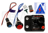 Cartek Battery Isolator X Pro Kit, Red Button