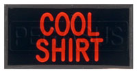Dash Badge Identification Plate (Cool Shirt)