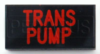 Dash Badge Identification Plate (Trans Pump)