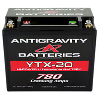 (LI) Antigravity 12v Lithium YTX20 OEM Case Battery, Left