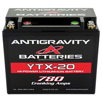 (LI) Antigravity 12v Lithium YTX20 OEM Case Battery, Left