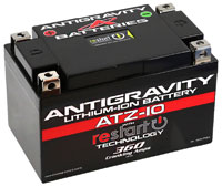 Antigravity ATZ-10 RS 12v Lithium Battery, 360 CA
