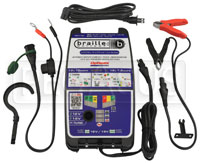 Braille 12.8V 9.5A / 16V 7.5A Battery Charger and Maintainer