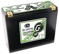 Braille Green-Lite SBS40 Lithium Battery