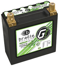Braille Green-Lite G20 Lithium Racing Battery