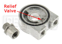 Cast Aluminum Sandwich Plate w/ Bypass, 3/8NPT Ports