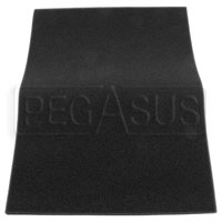Air Filter Foam Sheet, Black (60 PPI Fine), 12 x 16 x 3/8