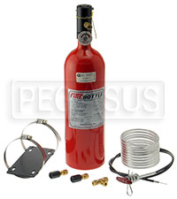 (H) FireBottle SFI 17.1 Pull Fire System, FK-5-1-12, 5 lb.