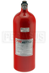 (H) FireBottle SFI Spare Bottle, Manual, FK-5-1-12, 10 lb.