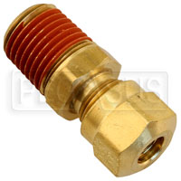 Firebottle Discharge Adapter, 1/4" Tube to 1/4 NPT Male