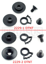 Shield Pivot Kit for Simpson Helmets